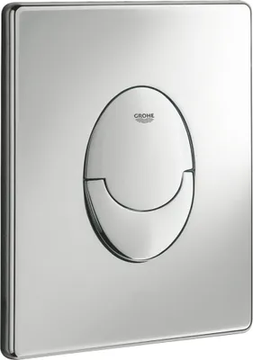 Produktbild von GROHE Skate Air Abdeckplatte senkrecht WC-Betätigung Drückerplatte verchromt