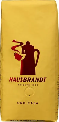 Produktbild von Caffe Hausbrandt Oro Casa ganze Bohnen 500g
