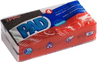Immagine prodotto di Tamponi super detergenti su spugna sintetica, confezione da 4 - Pad