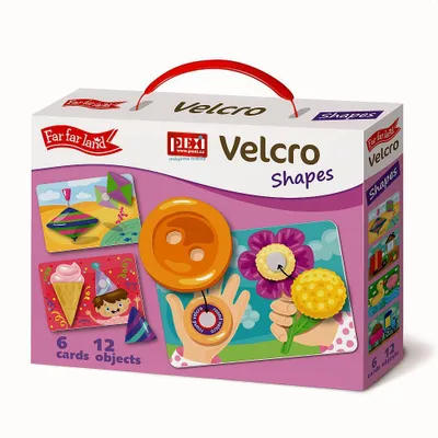 Obrázek produktu pro PEXI Velcro skládačky -Tvary (Shapes)
