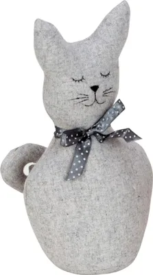 Produktbild von Turstopper - Katze/kater - grau - 25 x 13 cm - Tiere - Kinderzimmer