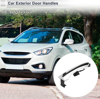 Image de Poignées De Porte Extérieure Avant Gauche Pour Hyundai Tucson 2010-2015 Poignée De Porte Durable De Remplacement No.826512S720 Abs 1 Pièce