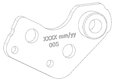 Produktbild von Bosch Bike Eb1120000s Bdu37yy Hardware-kit Für Antriebseinheit Schwarz  Schwarz One Size