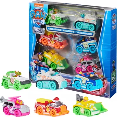 Image de Spin Master Paw Patrol set de 6 pièces néon