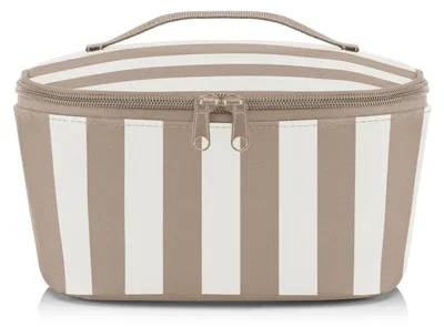 Produktbild von Reisenthel Coolerbag S Pocket, Thermobeutel, 2,5 l, Braun, Weiß, Polyester, 280 mm, 120 mm