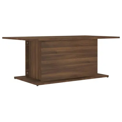 Image de vidaXL Table basse chêne brun 102x55,5x40 cm Bois composite