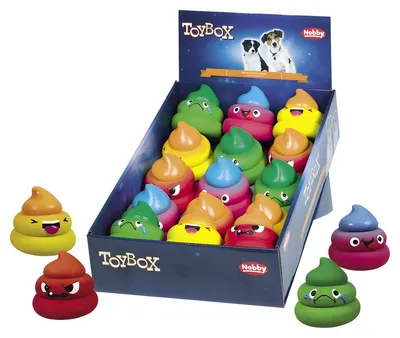 Produktbild von Nobby Hundespielzeug Latex Emotion Poop