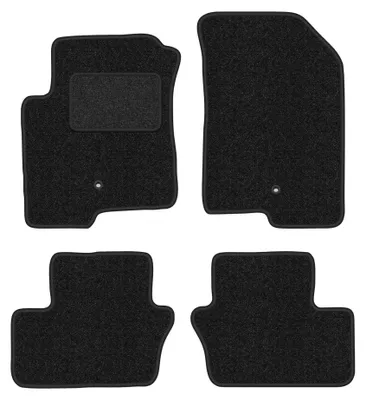Obrázek produktu pro Velurové autokoberce pro: Dodge Caliber 2006-2011 (hatchback) – sada 4 ks, antracitové, na míru – Wielganizator ANTHRA