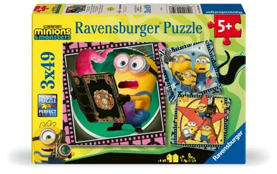 Image de Puzzle pour enfants Ravensburger « Minions 3 » - 3 x 49 pièces - 12004350