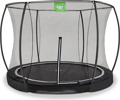 Produktbild von EXIT Black Edition Trampolin ø244cm, Bodentrampolin, Rund, für Kinder, Schwarz