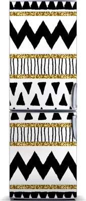 Produktbild von Tulup Kühlschrankdekoration - Magnetmatte - 60 cm x 180 cm - Magnet auf dem Kühlschrank - Ethnischer Hintergrund