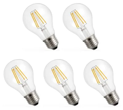 Produktbild von Spectrum E27 LED Lampe 4W 450lm 2700K Warmweiß 230V 5 Stück