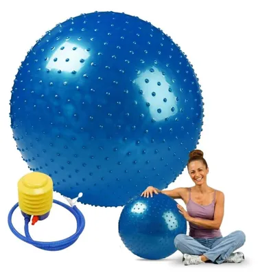 Productafbeelding van Yogabal 55 cm | anti-barst, pvc, voor fitness en pilates | voor gym & thuis