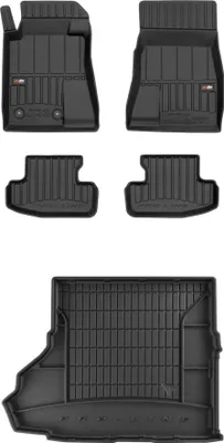 Produktbild von FROGUM Gummimatten Auto Fußmatten + Kofferraummatte für Ford Mustang VI 2014-2023