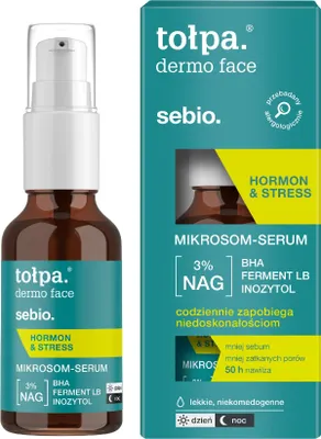 Produktbild von TOŁPA Dermo Face Sebio Hormon & Stress Mikrosome - Serum 30 ml
