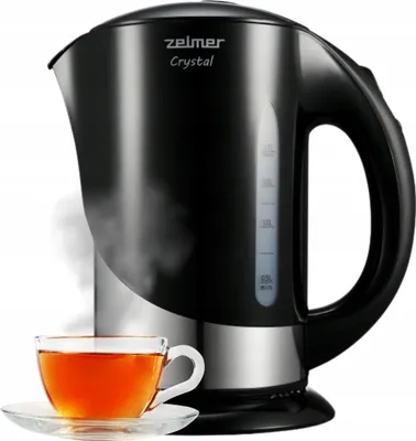 Zdjęcie produktu dla Czajnik 2200 W 1,7 L: Blokada Bez Wody, Podstawa 360°, Wskaźnik Wody