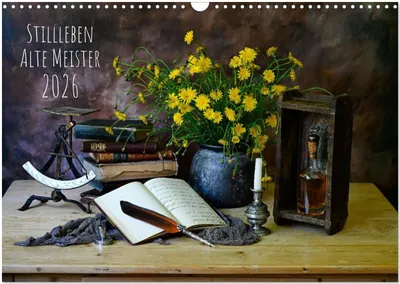 Produktbild von Stillleben Alte Meister (Wandkalender 2026 DIN A3 quer), CALVENDO Monatskalender