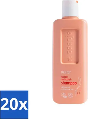 Produktbild von Seepje - Hydrate & Nourish Shampoo - Intensive Feuchtigkeit für gesundes Haar - 300 ml - Vorteilspack - 20 Stücke