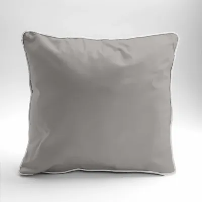 Obrázek produktu pro Detexpol Saténový povlak na polštář 40x40 béžový s lemováním Mako Satin 62