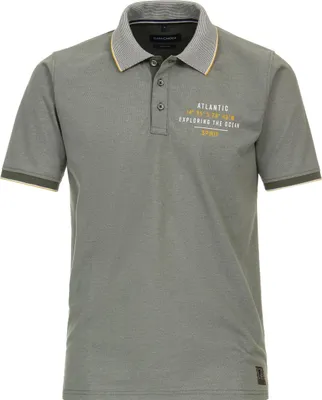 Produktbild von CASAMODA Herren Polo-Shirt Kurzarm Regular-Fit Grün M