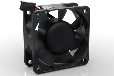 Produktbild von Noiseblocker BlackSilentPro PR-2, Computergehäuse, Ventilator, 6 cm, 2500 RPM, 16,8 dB, 17,1 cfm