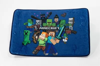 Produktbild von Minecraft Battle Badteppich 40x60cm für Kinder