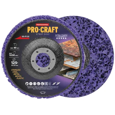 Imagen del producto de Disco abrasivo Clean & Strip Procraft SD-P125