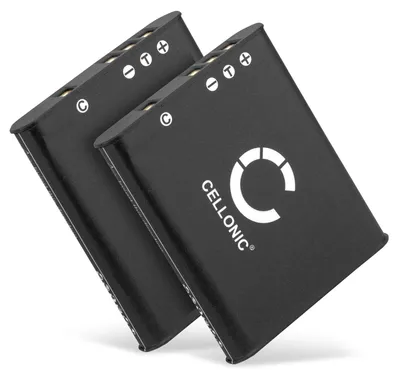 Zdjęcie produktu dla CELLONIC, 2 sztuki akumulatorów kompatybilnych z aparatami Sony Cyber-shot DSC-S750, DSC-S780, model NP-BK1