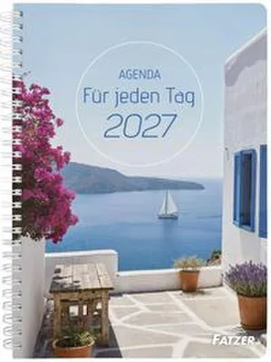 Produktbild von Übersichtliche Agenda 2027 Für jeden Tag, Wochenkalendarium, 128 Seiten, 8-20 Uhr, mit Bibelversen und Fotos, Spiralbindung