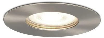 Image de HOFTRONIC - Spot LED encastrable 4W 4000K GU10 Rond IP65 inox