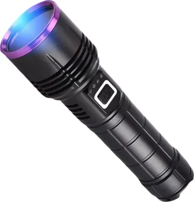 Obrázek produktu pro Vysoce výkonná UV svítilna, LED USB dobíjecí černá svítilna pro UV záření
