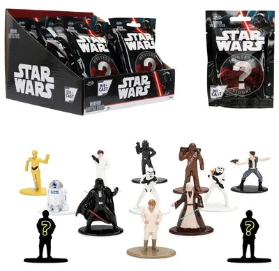 Immagine prodotto di Simba Dickie Star Wars Blind Pack Nanofigs, 13-sort.