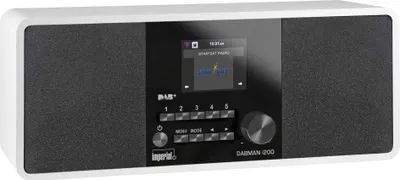 Produktbild von DABMAN i200 Multifunktionales Stereo-Radio DAB+ / FM / Internet Weiß
