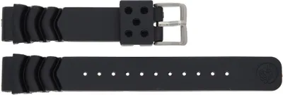 Produktbild von JuwelmaLux Uhrband Kunststoff schwarz JL28-10-0129 20 mm