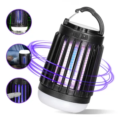 Obrázek produktu pro Elektrický likvidátor hmyzu, past na hmyz, lampa na komáry s háčkem na zavěšení
