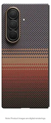 Imagen del producto de Funda Pitaka para Samsung Galaxy Z Fold7 MagEZ 7, Ultra-Fina, Atardecer