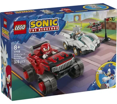 Image de LEGO Sonic 77118 Voiture argentée contre la voiture monstre de Knuckles
