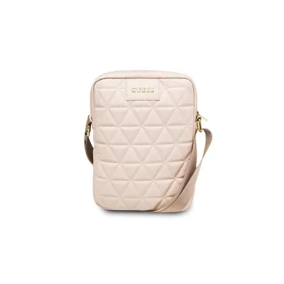 Obrázok produktu pre GUESS Torba 4G Quilted Universal 25,40cm (10") - ružová (GUTB10QLPK)