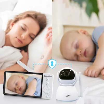 Produktbild von OKWISH Video-Babyphone Babyphone mit Kamera, Video Baby Monitor, Video-Babyphone