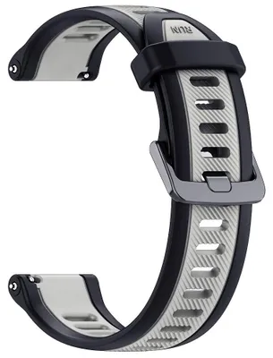 Obrázek produktu pro Techsuit – řemínek Watchband 20 mm (W053) pro Samsung Galaxy Watch 4/5/Active 2, Huawei Watch GT 3 (42 mm)/GT 3 Pro (43 mm) – šedý