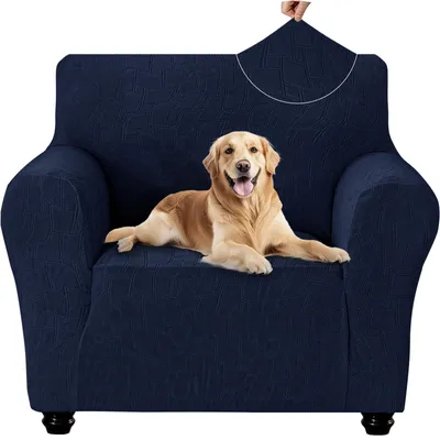 Imagen del producto de Funda para sofá resistente a las manchas - Funda para sofá con reposabrazos - Resistente a las manchas - Antideslizante - Lavable a máquina - Apta para sofás de 78-293 cm - Cubre sofá