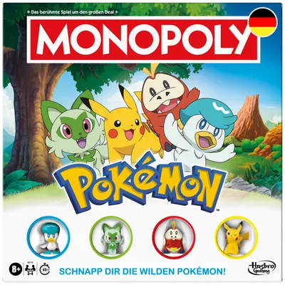 Immagine prodotto di Gioco da tavolo Pokémon, versione tedesca, per 6 giocatori, dai 8 anni in su