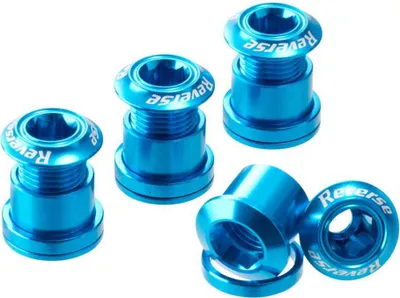 Zdjęcie produktu dla Śruby pierścienia łańcucha 7mm jasnoniebieskie 8szt (4+4) konwerter 50105 50105