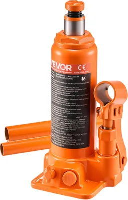 Produktbild von VEVOR hydraulischer Flaschenheber mit 4 t Kapazität, 185–350 mm Hubbereich, Flaschenwagenheber mit Schweißsystem für Auto Pickup SUV Autoreparatur, Stempelwagenheber Wagenheber Hochleistung