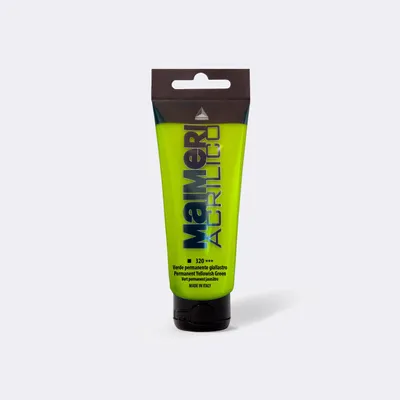 Produktbild von Acrylfarbe MAIMERI Acrilico 75 ml - Permanent. Gelblichgrün