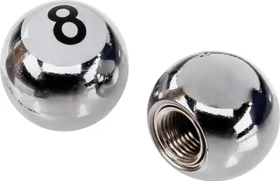Immagine prodotto di Set: 2x "Eightball", cromato