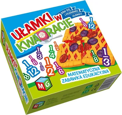 Produktbild von Ułamki w kwadracie