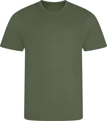 Produktbild von Just Cool JC001 | Cool T-Shirt +WRAP  +UV-Sonnenschutz 30 - Farbe: Earthy Green - Größe: 3XL