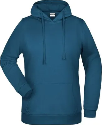 Produktbild von Promo Hoody Lady Klassisches Kapuzensweat petrol, Gr. XL