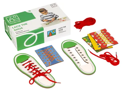 Image de Eduplay Jeu de laçage Jouet éducatif multicolore Carton pour enfants